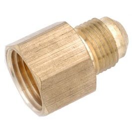 Brass Flare Connector, Lead-Free, 1/4 x 1/4-In. FIP