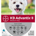 Bayer K9 Advantix II Medium Dog