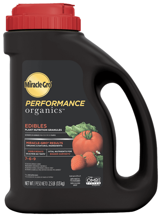 Miracle-Gro® Performance Organic® Edibles Plant Nutrition Granules