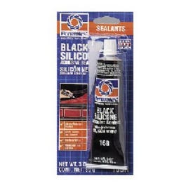 Black Silicone Adhesive Sealant, 3-oz.
