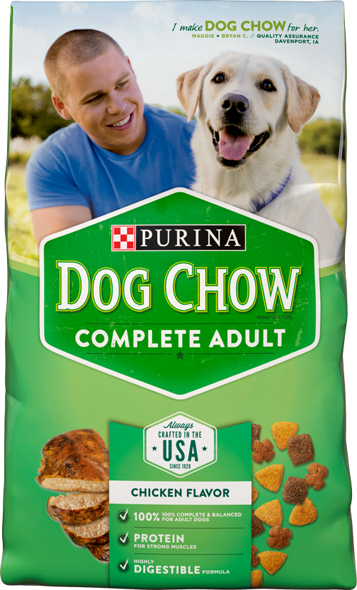 Purina dog chow chicken hot sale flavor