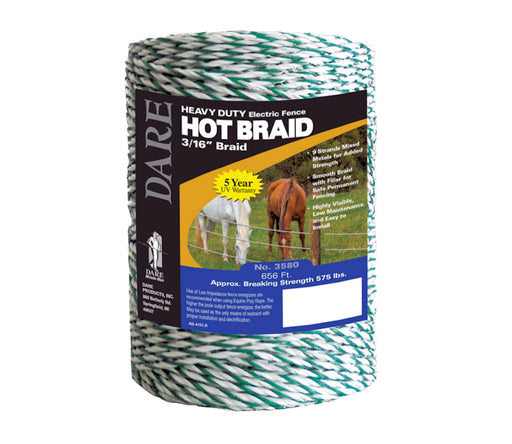 Dare Products Equine Fencing Hot Braid Poly Rope - SouthernStatesCoop