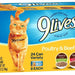 9 Lives Poultry and Beef Favorites Variety Pack Canned Cat Food