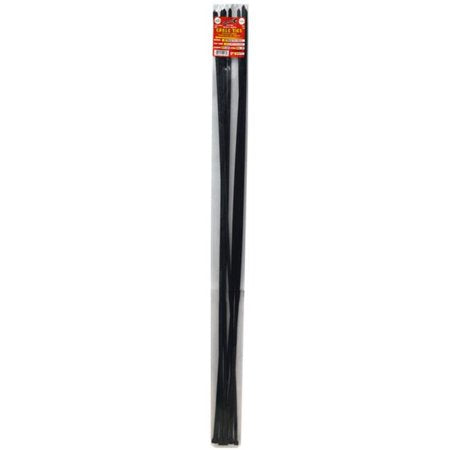 Tool City Cable Tie Black 48" L 10 Pack