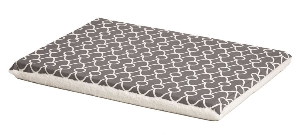 Midwest QuietTime Defender Series Reversible Crate Grey Mat for Dogs