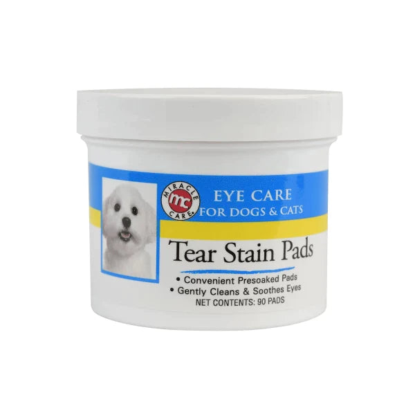 Miracle Care Pet Products Tear Stain Pads 90 Ct.