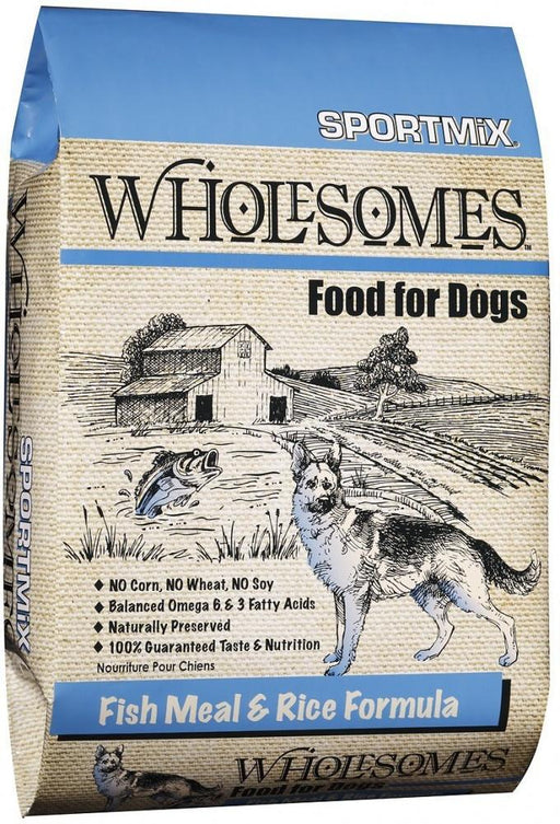 SPORTMiX Wholesomes Fish Meal Rice Recipe Dry Dog Food