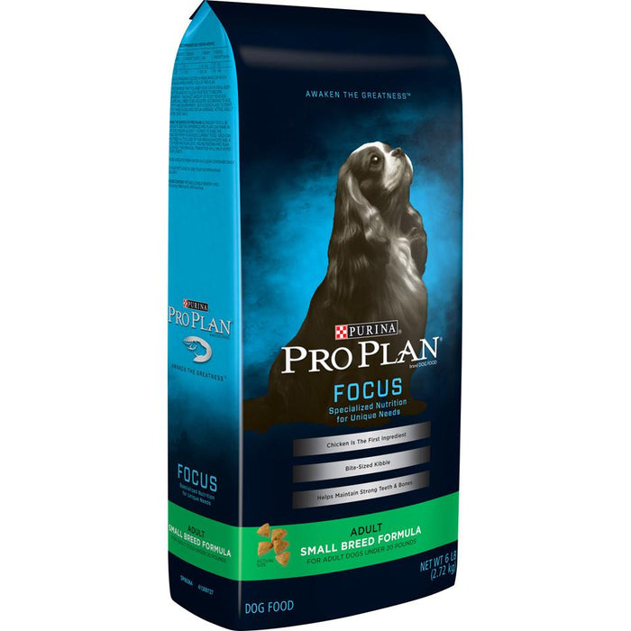 Pro plan focus small breed dog food best sale