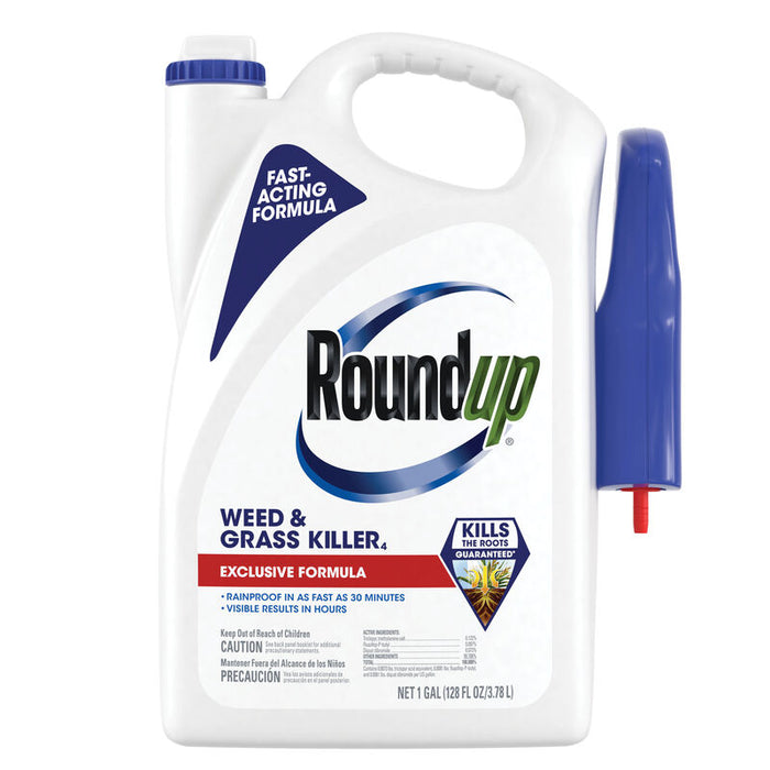 Roundup Weed & Grass Killer4 with Trigger Sprayer (1 Gallon)