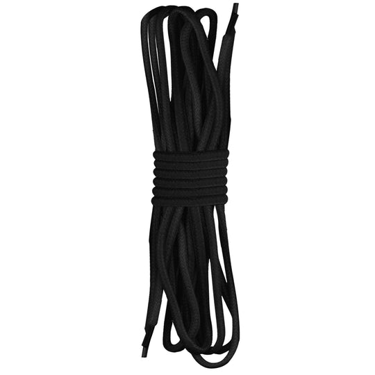 Manakey Group Waxed Laces 72 in. Black