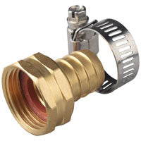 Landscapers Select Hose Coupling, 3/4 in, Female, Brass
