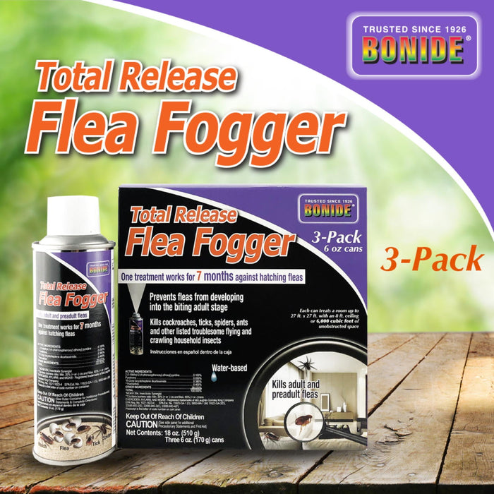 Bonide Total Release Flea Fogger 6 oz.
