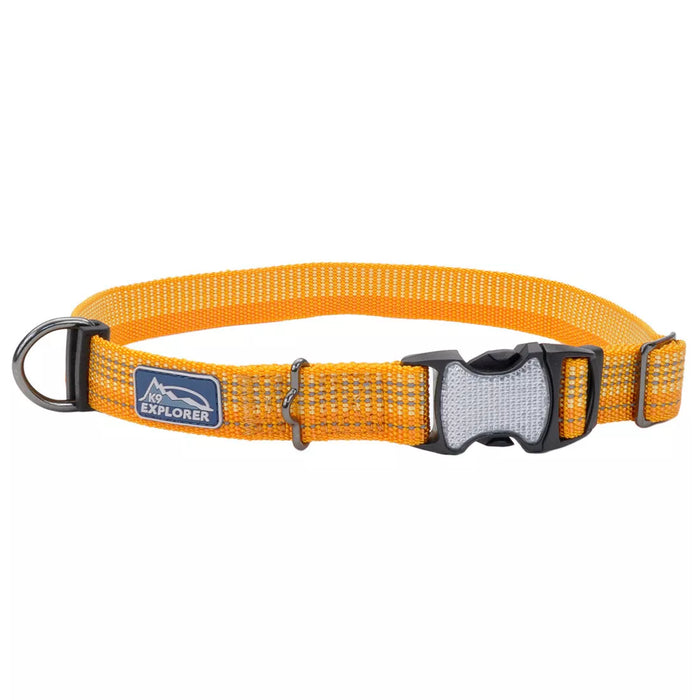 Coastal Pet Products K9 Explorer Brights Reflective Adjustable Dog Collar Desert 1" x 18”-26”