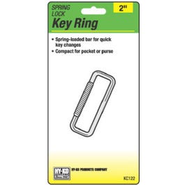 Key Ring, Spring Lock