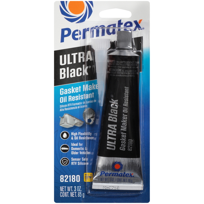 Permatex® Ultra Black® Rtv Silicone Gasket Maker