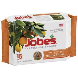 Fertilizer Spikes for Fruit & Citrus Trees, 9-12-12, 15-Pk.