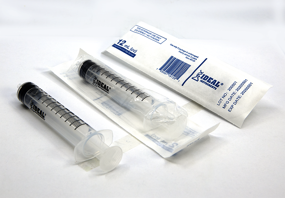 Ideal® Disposable Syringes & Combos - Standard Soft Packed, Luer Lock