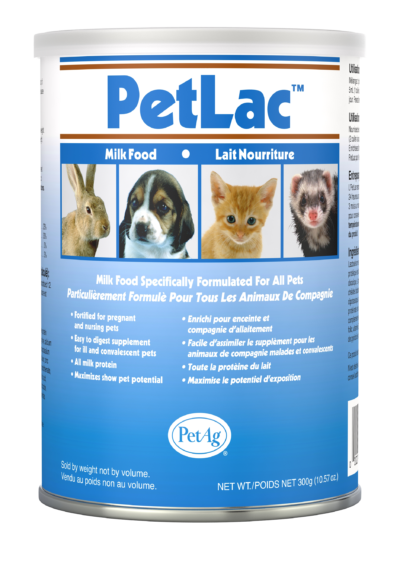 PetAg Petlac Milk Powder - Food Source for Orphaned Animals - Similar to Mother 300 gm