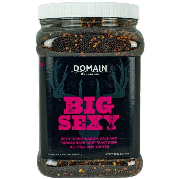 Domain Outdoor Big Sexy Food Plot Mix, 3 Lbs.