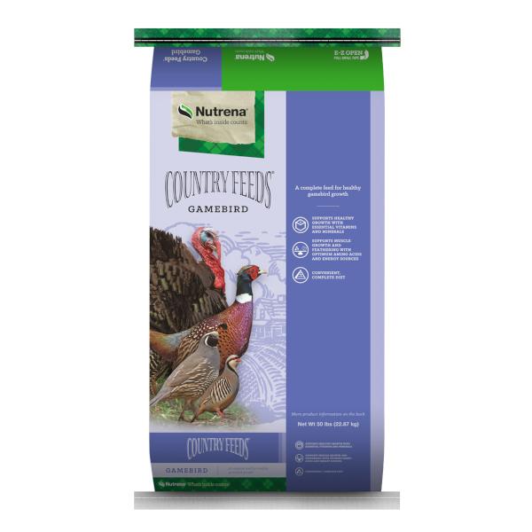 Nutrena® Country Feeds® Sporting Bird Starter (AVT) Medicated Crumble