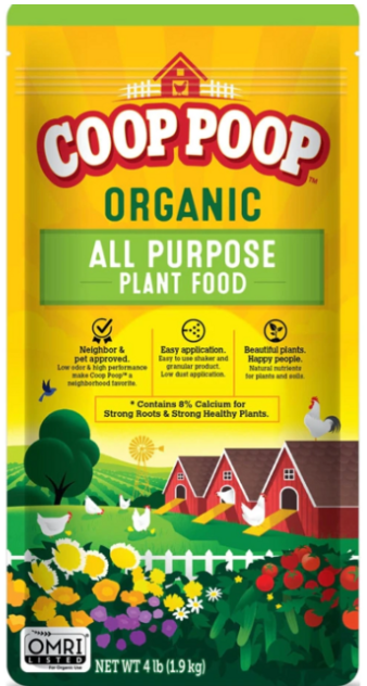 Coop Poop Garden Food Nature's Slow Release Nitrogen