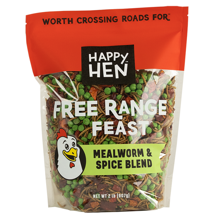 Happy Hen Treats Free Range Feast™ Mealworm & Spice Blend