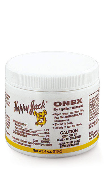 Happy Jack 4 oz Onex Fly Repellelnt Ointment