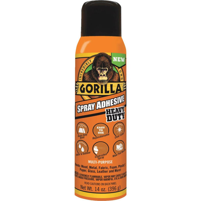 Gorilla 14 Oz. Heavy-Duty Multi-Purpose Spray Adhesive