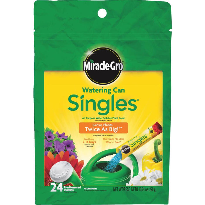 Miracle-Gro Watering Can Singles 24-8-16 Dry Plant Food (24-Count)