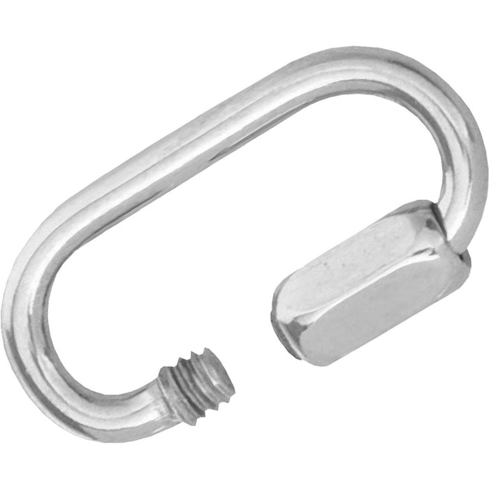 Campbell 1/8 In. Polished Cast Stainless Steel Quick Link