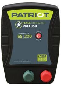 Patriot Pmx 350 110v Ac Powered Fence Charger, 65 Mile/ 200 Acre | Free Shipping And Fence Tester