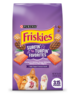 Purina Animal Nutrition Friskies Surfin' & Turfin' Favorites With Flavors of Chicken, Ocean Whitefish, Salmon & Filet Mignon Dry Cat Food 3.15 Lb Bag
