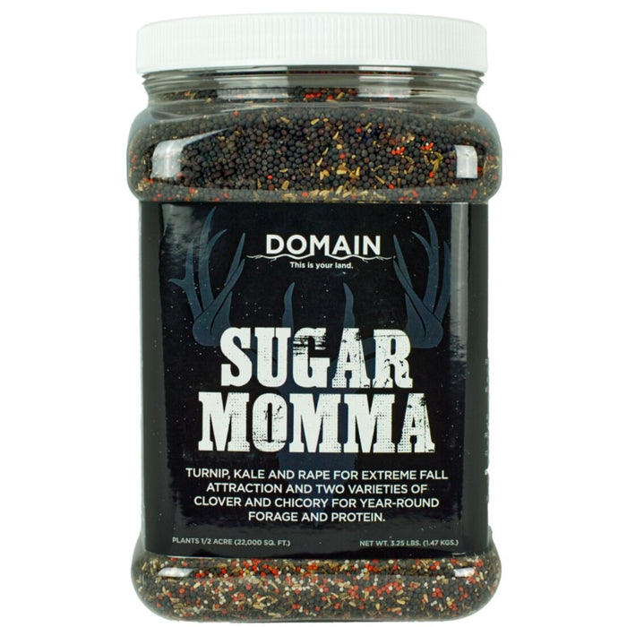 Domain Outdoor Sugar Momma Deer Food Plot Seed, 1/2 Acre