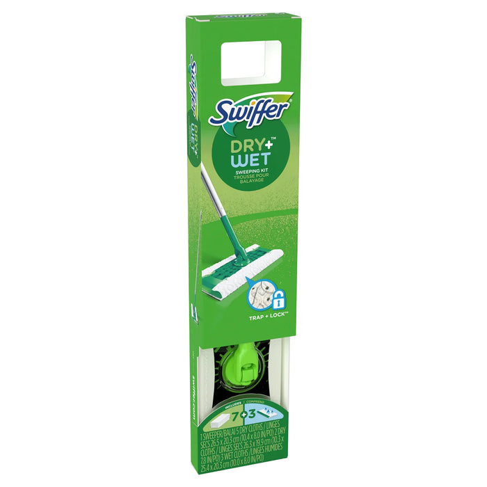 Swiffer® Sweeper™ 2-in-1, Dry and Wet Multi Surface Floor Sweeping and Mopping Starter Kit