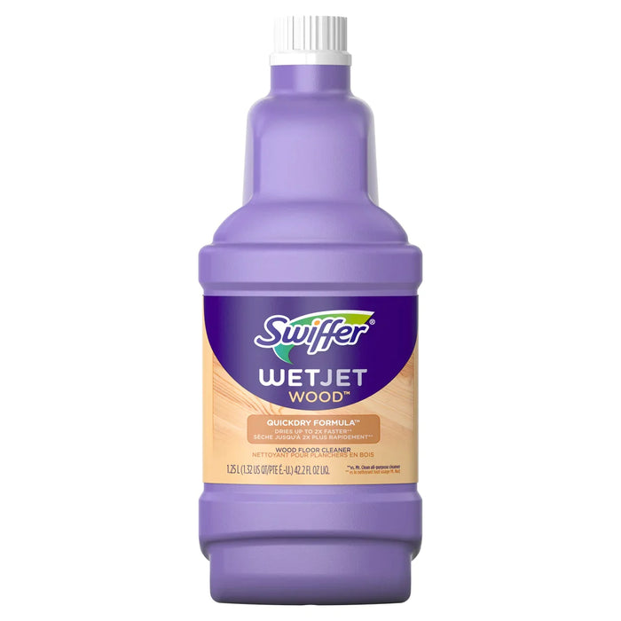 Swiffer® WetJet™ Wood Floor Cleaner Solution Refill 42.2 fl oz