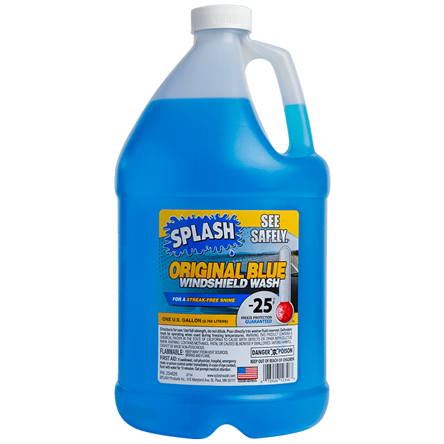 Splash® Original Blue Windshield Washer Fluid 1 Gallon