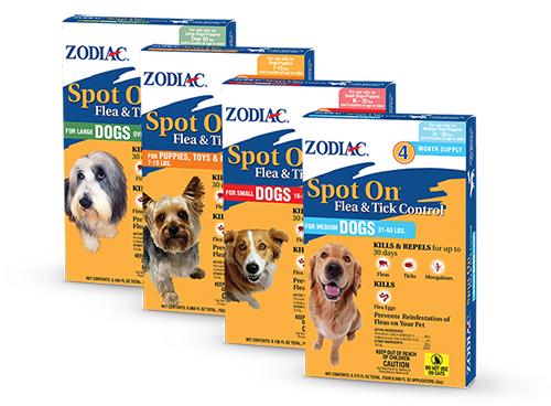 Wellmark International ZODIAC® SPOT ON® FLEA & TICK CONTROL FOR DOGS AND PUPPIES