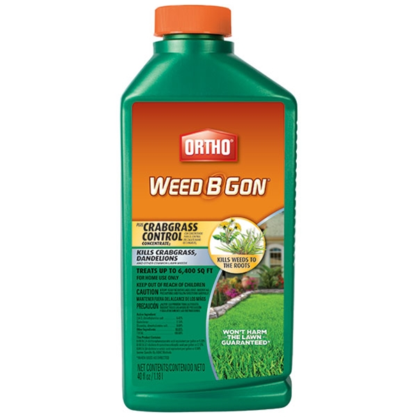 ORTHO WEED-B-GON MAX + CRABGRASS CONTROL CONCENTRATE