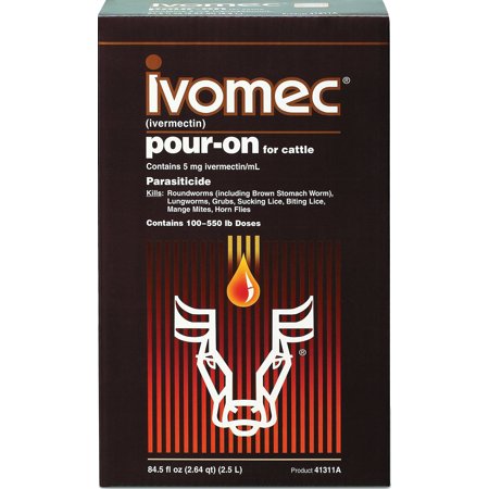 Merial Inc-ivomec Parasiticide Pour-on For Cattle 2.5 Liter