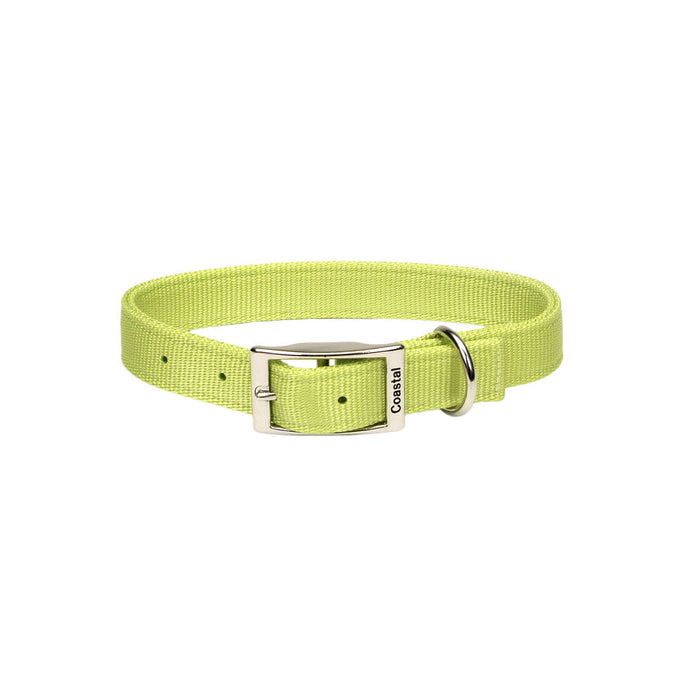 Coastal Pet Products Coastal Double-Ply Dog Collar (Lime)