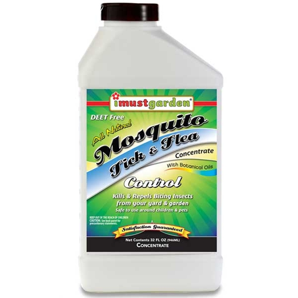 I MUST GARDEN ALL-NATURAL MOSQUITO, TICK & FLEA CONTROL CONCENTRATE