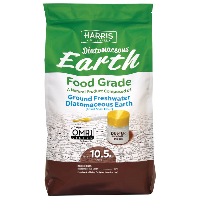 Harris Diatomaceous Earth Food Grade with Powder Duster