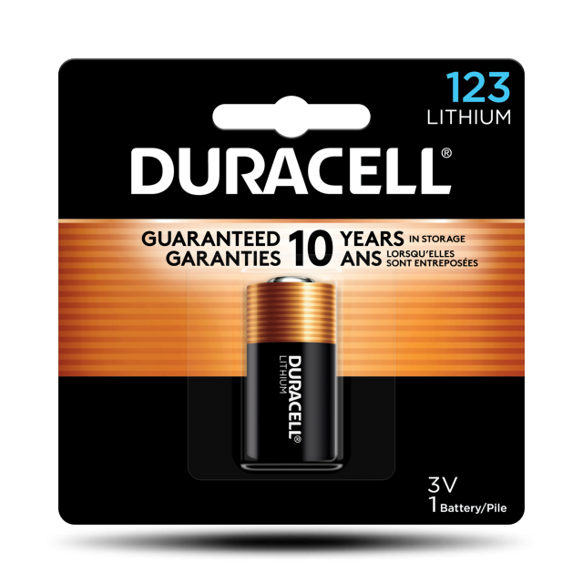 Duracell Ultra Lithium 123 Battery