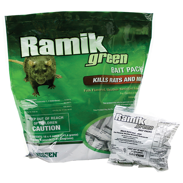 RAMIK GREEN MINI RAT & MOUSE BAIT PACKS