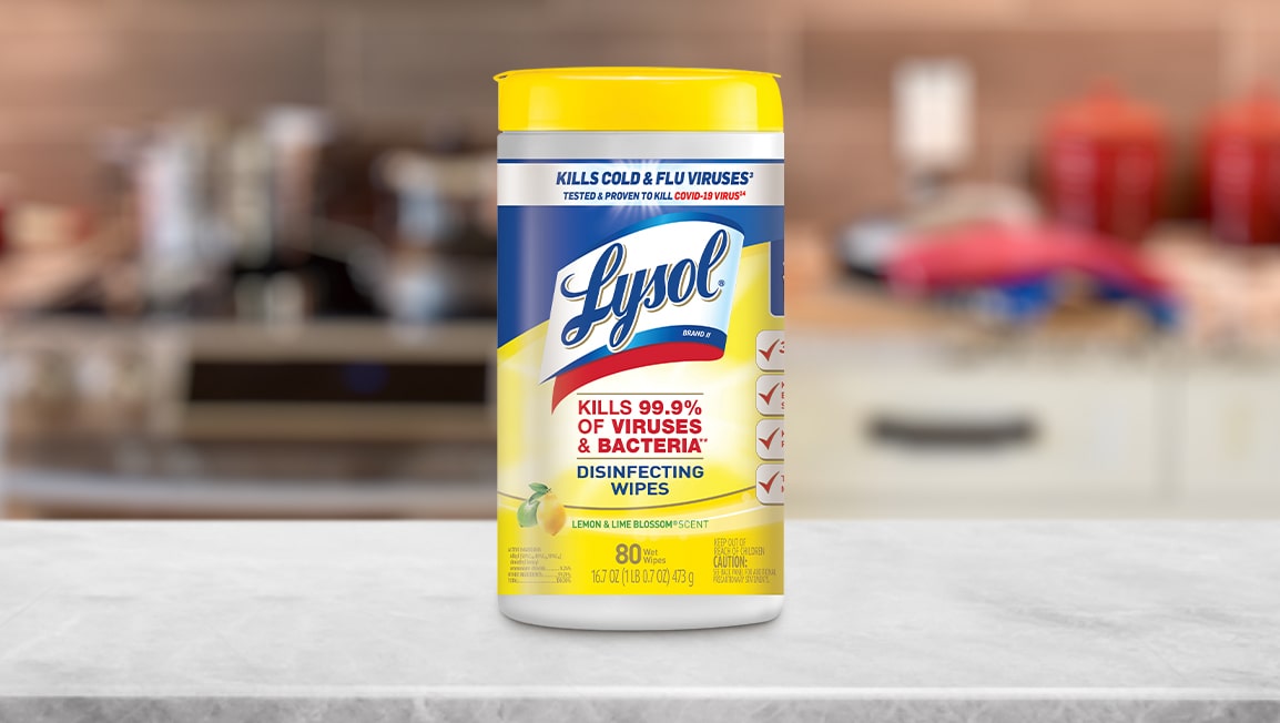 Lysol® Disinfecting Wipes 7" x 8"