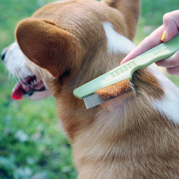Coastal Pet Products Safari Dog Double Row Flea Comb