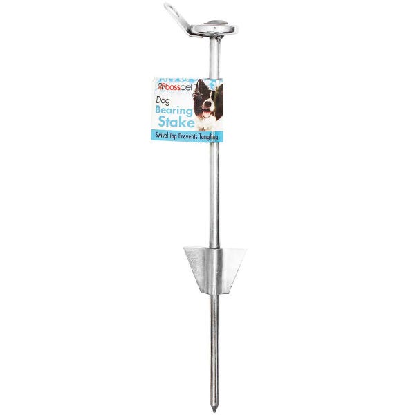 Boss Pet Products Bearing Tie-Out Stakes 16 in.