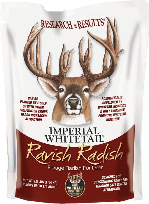 Whitetail Institute Ravish Radish Food Plot Seed, 2.5 lbs.