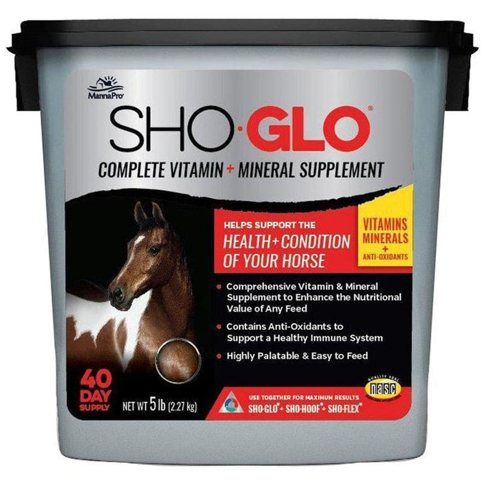 MANNA PRO SHO-GLO VITAMIN AND MINERAL SUPPLEMENT FOR HORSES