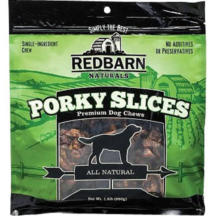 Redbarn Naturals Porky Slices Chews Bagged